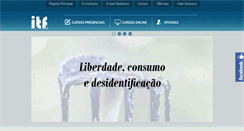 Desktop Screenshot of itfmg.org.br